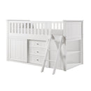  Homelegance Galen B2053LLW-1*BC2DR Low Loft Bunk with Bookcase and 2 Dressers IMAGE 3