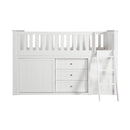  Homelegance Galen B2053LLW-1*BC2DR Low Loft Bunk with Bookcase and 2 Dressers IMAGE 6