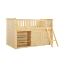  Homelegance Bartly B2043LL-1*BC2DR Low Loft Bunk with Bookcase and 2 Dressers IMAGE 14