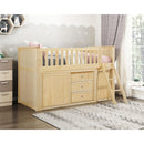  Homelegance Bartly B2043LL-1*BC2DR Low Loft Bunk with Bookcase and 2 Dressers IMAGE 15