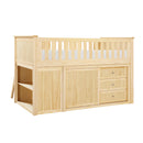  Homelegance Bartly B2043LL-1*BC2DR Low Loft Bunk with Bookcase and 2 Dressers IMAGE 7