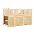  Homelegance Bartly B2043LL-1*BC2DR Low Loft Bunk with Bookcase and 2 Dressers IMAGE 8