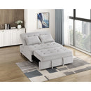  Homelegance Desmond 9707GRY-2CL Convertible Armless 2-Seater with Pull-out Bed and Charging Ports IMAGE 14