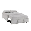  Homelegance Desmond 9707GRY-2CL Convertible Armless 2-Seater with Pull-out Bed and Charging Ports IMAGE 6