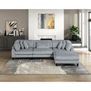  Homelegance Robstown 9688GY-4 Ottoman IMAGE 8