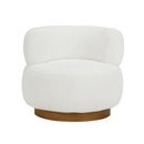  Homelegance Novella 8568WH-1 Swivel Chair IMAGE 1