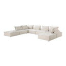  Homelegance Inman 9237BE*7SC 7 pc Modular Sectional IMAGE 1