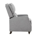  Manufacturer Color_Grey -- Homelegance Loveland Fabric Recliner IMAGE 3