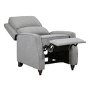  Manufacturer Color_Grey -- Homelegance Loveland Fabric Recliner IMAGE 5