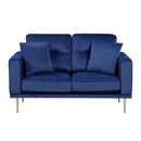  Homelegance Violetta 9417BUE-2 Love Seat IMAGE 1