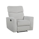  Homelegance Preston 9450GY-1 Reclining Chair IMAGE 2