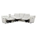  Homelegance Salida 9444HMP*6SCPWH 6 pc Modular Power Reclining Sectional with Power Headrests IMAGE 3