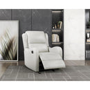  Manufacturer Color_Taupe -- Homelegance Durant Glider Leather Look Recliner IMAGE 6