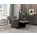  Manufacturer Color_Grey -- Durant 8527GRY-1GD Glider Reclining Chair IMAGE 7