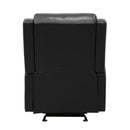  Manufacturer Color_Black -- Durant 8527BLK-1GD Glider Reclining Chair IMAGE 4