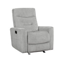  Homelegance Lyndon 9610GY-1 Glider Reclining Chair IMAGE 2