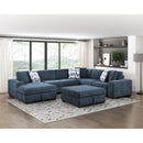  Homelegance Raife 9624BU-4 Storage Ottoman IMAGE 4
