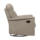  Manufacturer Color_Latte -- Bristow 9620LTE-1 Swivel Glider Reclining Chair IMAGE 3