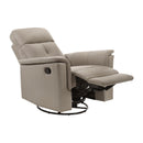  Manufacturer Color_Latte -- Bristow 9620LTE-1 Swivel Glider Reclining Chair IMAGE 5