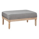  Homelegance Hampstead 8557GY-4 Ottoman IMAGE 2