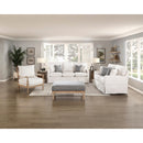  Homelegance Hampstead 8557GY-4 Ottoman IMAGE 3