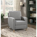  Homelegance Hampstead 8557GY-1PB Push Back Reclining Chair IMAGE 7