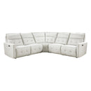  Homelegance Salida 9444HMP*5SCPWH 5 pc Modular Power Reclining Sectional with Power Headrests IMAGE 1