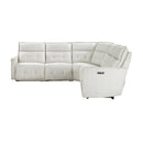  Homelegance Salida 9444HMP*5SCPWH 5 pc Modular Power Reclining Sectional with Power Headrests IMAGE 3