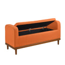  Homelegance Brigitte 4590RN Lift Top Storage Bench IMAGE 3