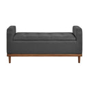  Homelegance Brigitte 4590DG Lift Top Storage Bench IMAGE 1
