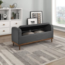  Homelegance Brigitte 4590DG Lift Top Storage Bench IMAGE 6