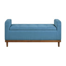  Homelegance Brigitte 4590BU Lift Top Storage Bench IMAGE 1