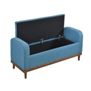  Homelegance Brigitte 4590BU Lift Top Storage Bench IMAGE 4