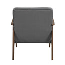  Manufacturer Color_Dark Grey -- Homelegance Landers Stationary Fabric Accent Chair IMAGE 4