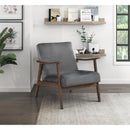  Manufacturer Color_Dark Grey -- Homelegance Landers Stationary Fabric Accent Chair IMAGE 6