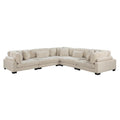  Manufacturer Color_Beige -- Traverse 8555BE*2AC3CR 5 pc Modular Sectional IMAGE 1