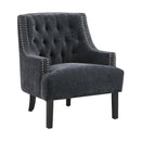  Manufacturer Color_Black -- Charisma 1194NBK-1 Accent Chair IMAGE 2