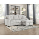  Homelegance Marsh 9633MNB*22LRC 2 pc Sectional with Pull-out Bed, Right Chaise and Hidden Storage IMAGE 9
