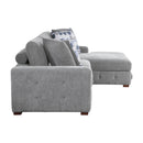  Manufacturer Color_Grey -- Raife 9624GY*22LRC 2 pc Sectional with Right Chaise IMAGE 3