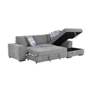  Manufacturer Color_Grey -- Raife 9624GY*22LRC 2 pc Sectional with Right Chaise IMAGE 8