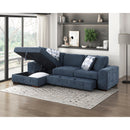  Manufacturer Color_Blue -- Raife 9624BU*2LC2R 2 pc Sectional with Left Chaise IMAGE 10