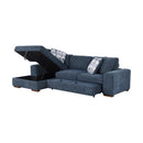  Manufacturer Color_Blue -- Raife 9624BU*2LC2R 2 pc Sectional with Left Chaise IMAGE 6