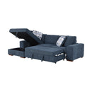  Manufacturer Color_Blue -- Raife 9624BU*2LC2R 2 pc Sectional with Left Chaise IMAGE 8