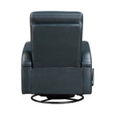  Manufacturer Color_Navy Blue -- Camden 9500NV-1 Swivel Glider Reclining Chair IMAGE 4