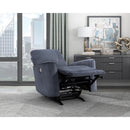  Manufacturer Color_Dark Grey -- Homelegance Artem Power Rocker Fabric Recliner IMAGE 8