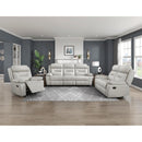  Manufacturer Color_Silver Motion Type_Manual -- Homelegance Laconia Leather Match Recliner IMAGE 6