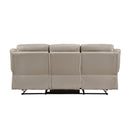  Manufacturer Color_Latte Motion Type_Reclining -- Laconia 9629LTE-3 Double Reclining Sofa IMAGE 3