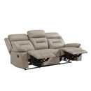  Manufacturer Color_Latte Motion Type_Reclining -- Laconia 9629LTE-3 Double Reclining Sofa IMAGE 4