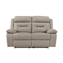  Manufacturer Color_Latte Motion Type_Reclining -- Laconia 9629LTE-2 Double Reclining Love Seat IMAGE 1