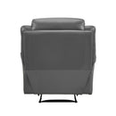  Manufacturer Color_Dark Grey Motion Type_Manual -- Laconia 9629DGY-1 Reclining Chair IMAGE 4
